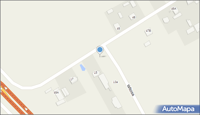 Siedlin, Witosa Wincentego, 13, mapa Siedlin