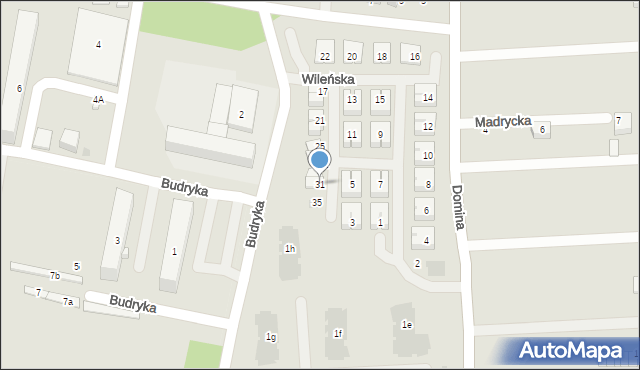 Siemianowice Śląskie, Wileńska, 31, mapa Siemianowice Śląskie