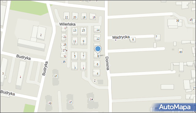 Siemianowice Śląskie, Wileńska, 8, mapa Siemianowice Śląskie