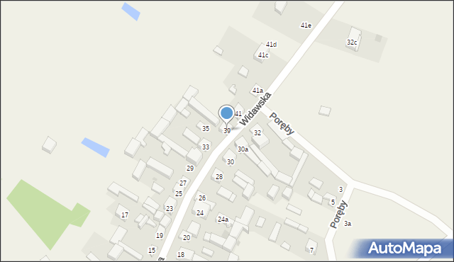 Siemkowice, Widawska, 39, mapa Siemkowice