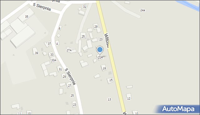 Skalbmierz, Witosa Wincentego, 21A, mapa Skalbmierz