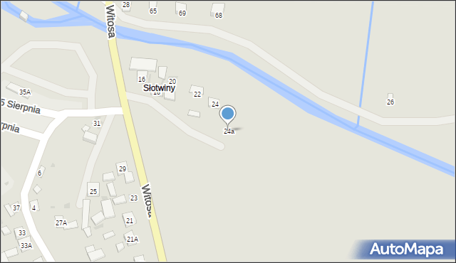 Skalbmierz, Witosa Wincentego, 24a, mapa Skalbmierz