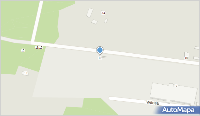 Skaryszew, Witosa Wincentego, 11, mapa Skaryszew