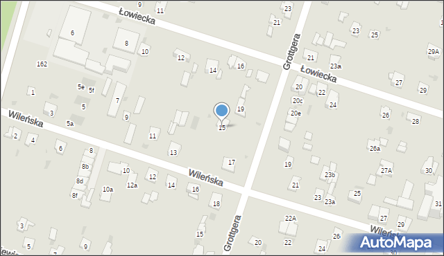 Skarżysko-Kamienna, Wileńska, 15, mapa Skarżysko-Kamienna