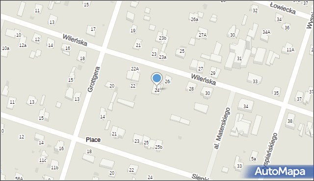 Skarżysko-Kamienna, Wileńska, 24, mapa Skarżysko-Kamienna