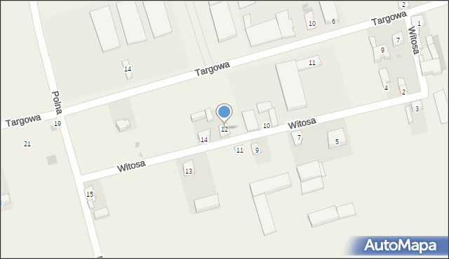 Skomlin, Witosa Wincentego, 12, mapa Skomlin