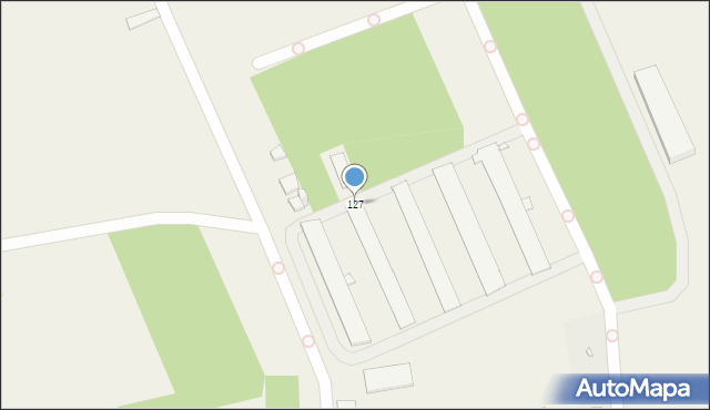 Słomczyn, Wiosenna, 127, mapa Słomczyn