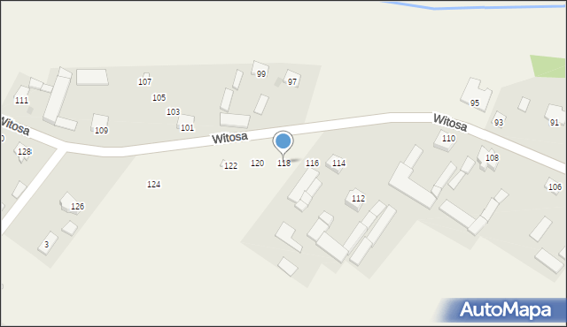 Słopsk, Witosa Wincentego, 118, mapa Słopsk