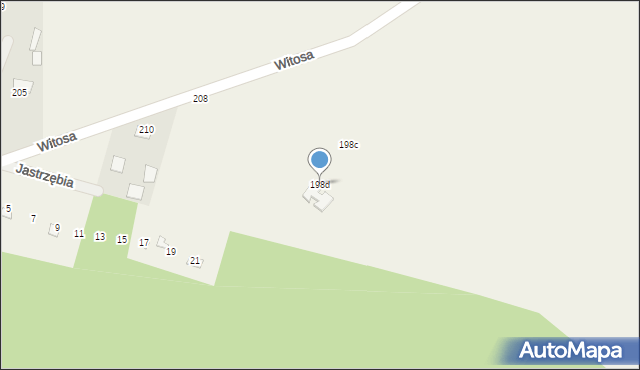 Słopsk, Witosa Wincentego, 198d, mapa Słopsk