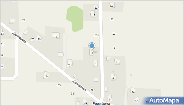 Smardzowice, Widokowa, 3, mapa Smardzowice