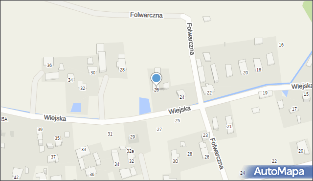 Smogorzów, Wiejska, 26, mapa Smogorzów