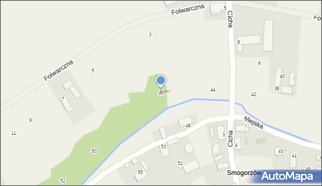 Smogorzów, Wiejska, 46, mapa Smogorzów