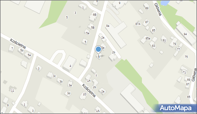 Smolec, Wierzbowa, 3, mapa Smolec