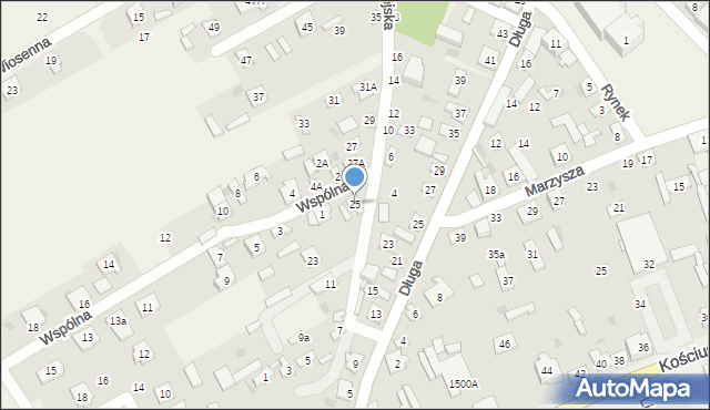 Sobolew, Wiejska, 25, mapa Sobolew