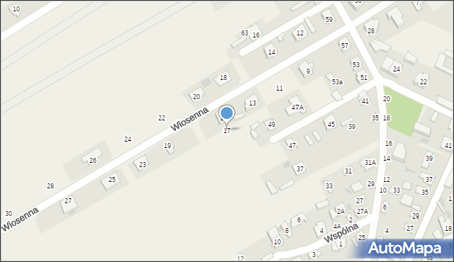 Sobolew, Wiosenna, 17, mapa Sobolew