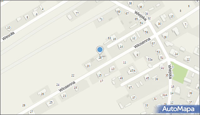 Sobolew, Wiosenna, 18, mapa Sobolew