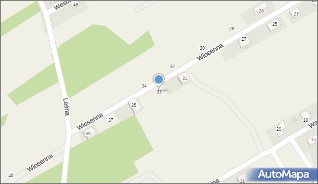 Sobolew, Wiosenna, 33, mapa Sobolew