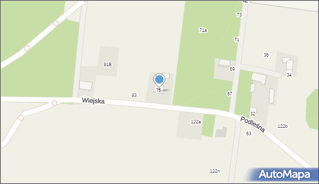 Sobolewo, Wiejska, 95, mapa Sobolewo