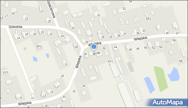 Sobolewo, Wiejska, 38, mapa Sobolewo