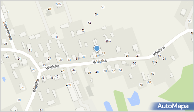 Sobolewo, Wiejska, 39, mapa Sobolewo