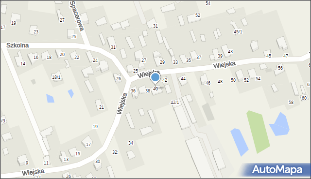 Sobolewo, Wiejska, 40, mapa Sobolewo