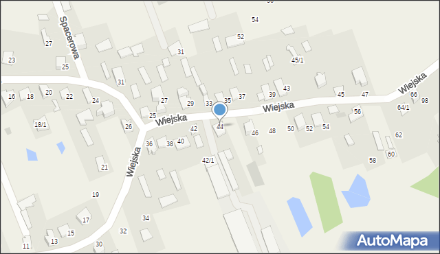 Sobolewo, Wiejska, 44, mapa Sobolewo