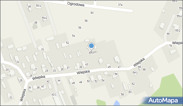 Sobolewo, Wiejska, 45/1, mapa Sobolewo