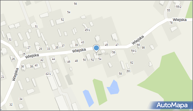 Sobolewo, Wiejska, 54A, mapa Sobolewo