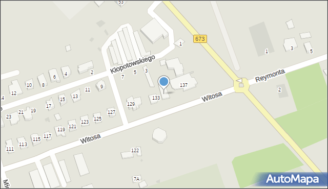 Sokółka, Witosa Wincentego, 135, mapa Sokółka
