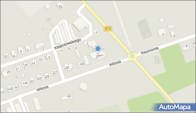 Sokółka, Witosa Wincentego, 137, mapa Sokółka