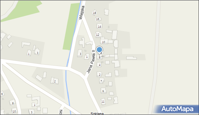 Sokolniki, Wiejska, 6, mapa Sokolniki