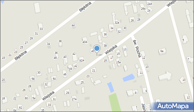 Sokołów Podlaski, Wiejska, 46a, mapa Sokołów Podlaski