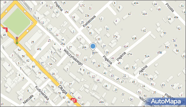 Sokołów Podlaski, Wilczyńskiego, 35, mapa Sokołów Podlaski