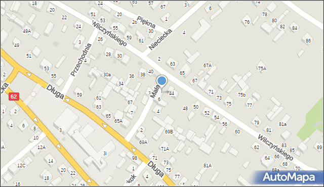 Sokołów Podlaski, Wilczyńskiego, 42, mapa Sokołów Podlaski