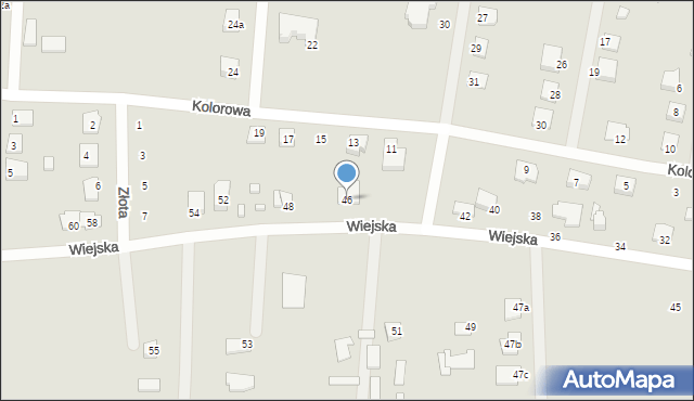 Solec Kujawski, Wiejska, 46, mapa Solec Kujawski