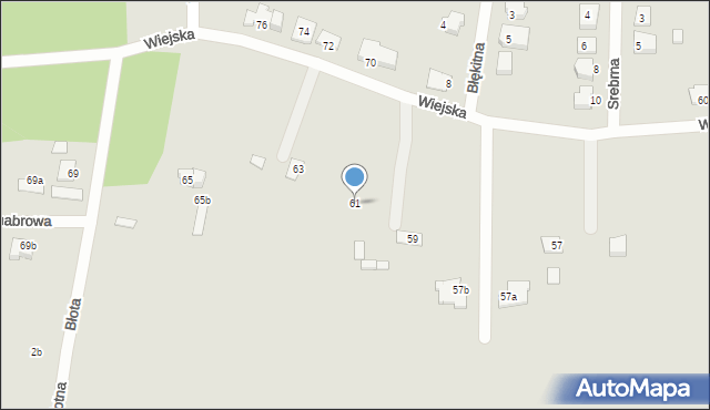 Solec Kujawski, Wiejska, 61, mapa Solec Kujawski