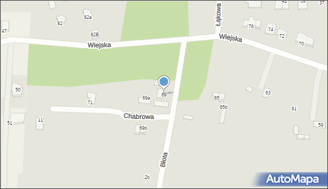 Solec Kujawski, Wiejska, 69, mapa Solec Kujawski