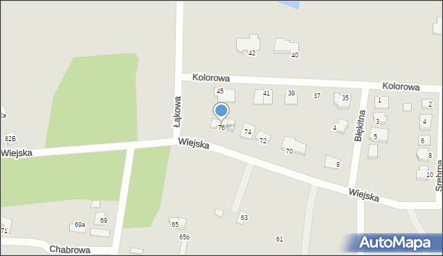 Solec Kujawski, Wiejska, 76, mapa Solec Kujawski