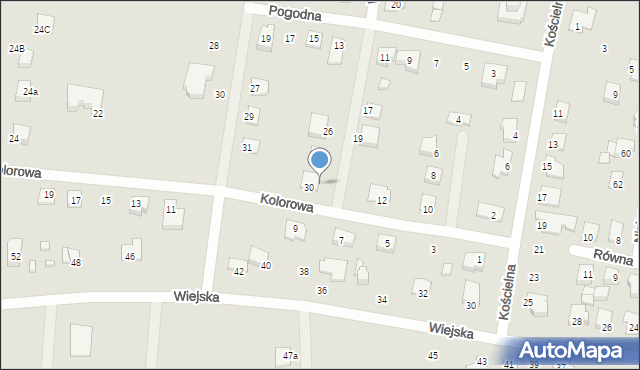 Solec Kujawski, Wiosenna, 30, mapa Solec Kujawski