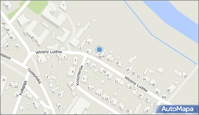 Śrem, Wiosny Ludów, 10, mapa Śrem