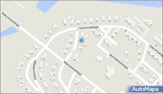 Śrem, Witkiewicza Stanisława Ignacego, 24, mapa Śrem