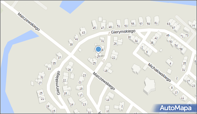 Śrem, Witkiewicza Stanisława Ignacego, 27, mapa Śrem