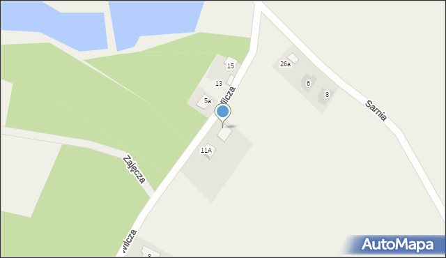 Stanisławka, Wilcza, 18, mapa Stanisławka