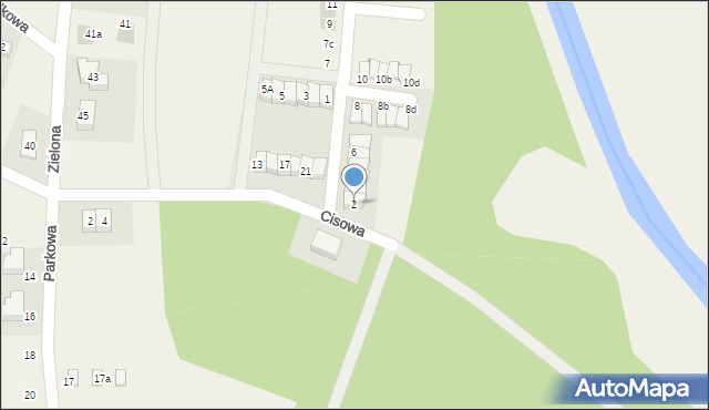 Stanowice, Wiosenna, 2, mapa Stanowice