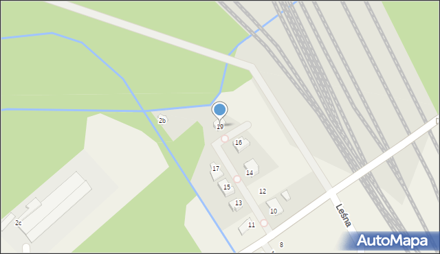 Stare Koźle, Wierzbowa, 19, mapa Stare Koźle