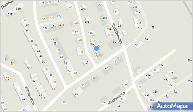 Stargard, Witkiewicza Stanisława Ignacego, 19, mapa Stargard