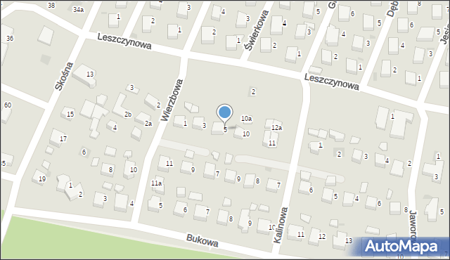 Starogard Gdański, Wierzbowa, 5, mapa Starogard Gdański