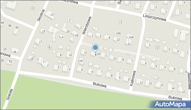 Starogard Gdański, Wierzbowa, 9, mapa Starogard Gdański