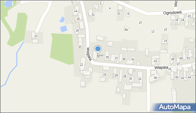 Steblów, Wiejska, 33, mapa Steblów