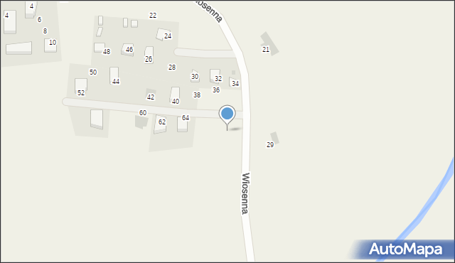 Stegna, Wiosenna, 68, mapa Stegna